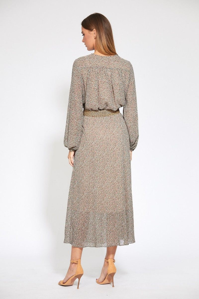 Платье, ремень EOLA 1901 олива - фото 3