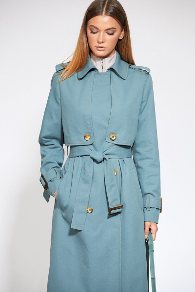 Плащ EOLA 1871 мятный - фото 6