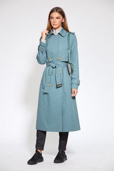 Плащ EOLA 1871 мятный - фото 5