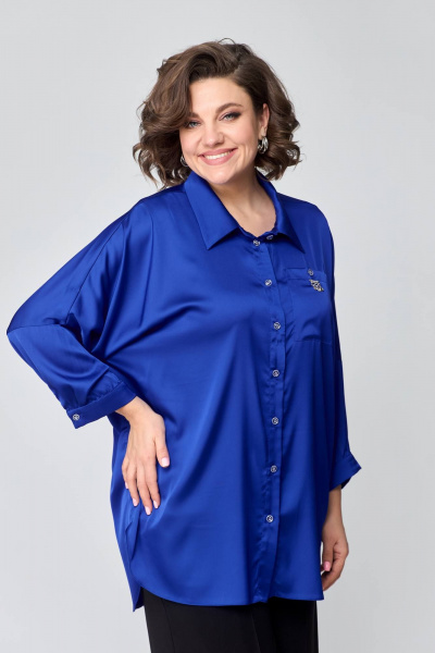Рубашка Solomeya Lux 968 электрик - фото 7