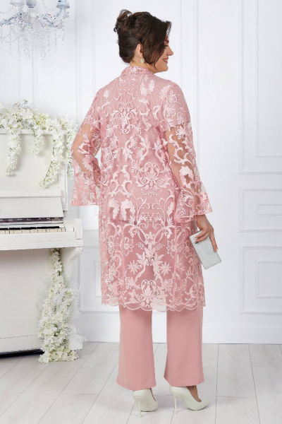 Брюки, кардиган, майка Ninele 5989 розовый - фото 4