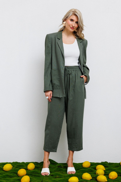 Жакет KOKOdea 7.17 хаки - фото 4