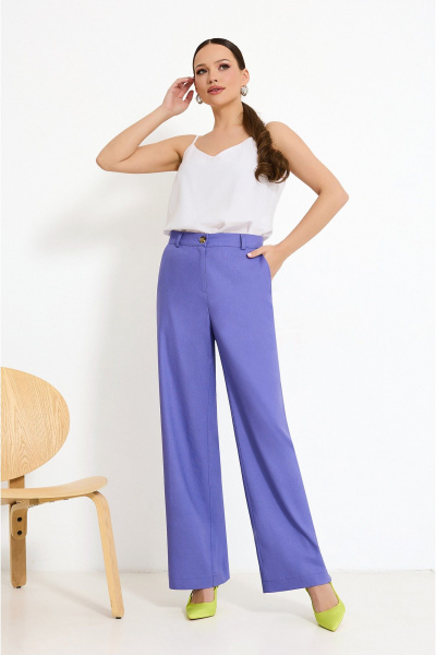 Брюки, жакет, топ Lissana 4885 фиолетовый_оттенок - фото 8