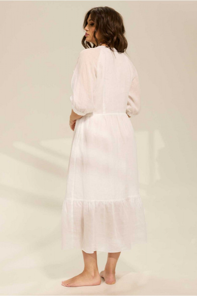 Платье Mislana 1100 молочный - фото 6