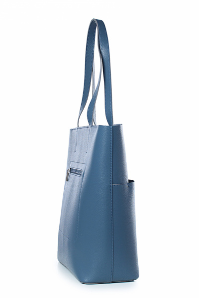 Экокожа, круглый год, синяя, стиль на каждый день Galanteya 45623.23с1307к45 синий - фото 4