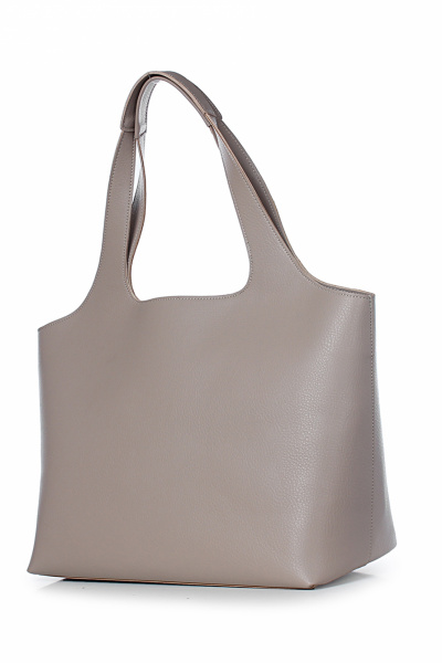 Летняя сумка из экокожи, бежевая, с карманами и ручками Galanteya 51323.24с296к45 бежевый_св. - фото 1