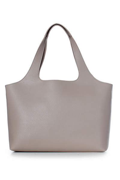 Летняя сумка из экокожи, бежевая, с карманами и ручками Galanteya 51323.24с296к45 бежевый_св. - фото 5