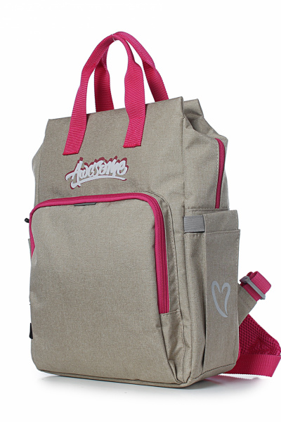 Рюкзак на каждый день из текстиля бежевый Galanteya 5324.24с250к45 бежевый - фото 1