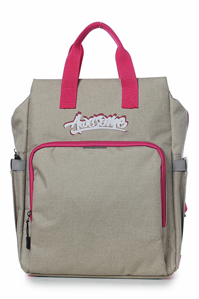 Рюкзак на каждый день из текстиля бежевый Galanteya 5324.24с250к45 бежевый - фото 3