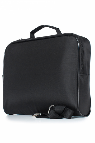 Папка деловая из текстиля черная с карманом и ручками Galanteya 9608.24с223к45 черный - фото 1