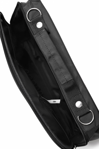 Папка деловая из текстиля черная с карманом и ручками Galanteya 9608.24с223к45 черный - фото 2