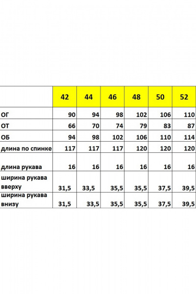 Трикотажное платье трапеция с отрезной талией и короткими рукавами LM М79 - фото 8