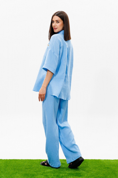 Брюки, рубашка Ларс Стиль 923/1 - фото 4