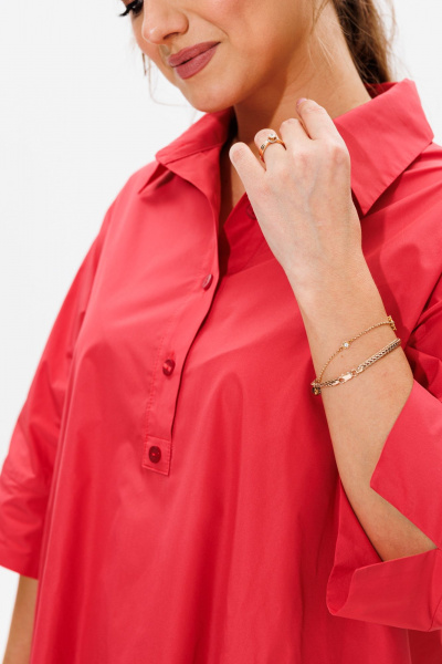 Платье Mubliz 155 красный - фото 7