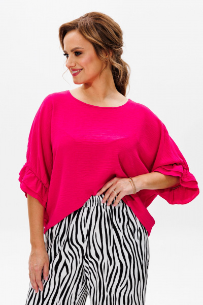 Блуза, брюки Mubliz 180 фуксия_зебра - фото 10