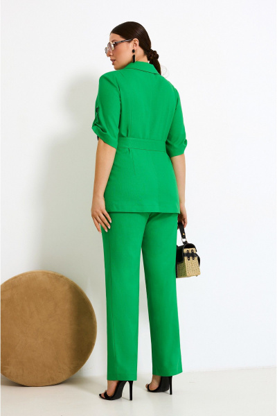 Брюки, жакет Lissana 4875 травяной - фото 7