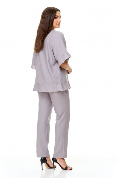 Блуза, брюки Abbi 5018 серый - фото 17