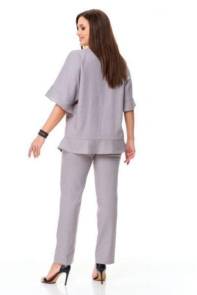 Блуза, брюки Abbi 5018 серый - фото 2