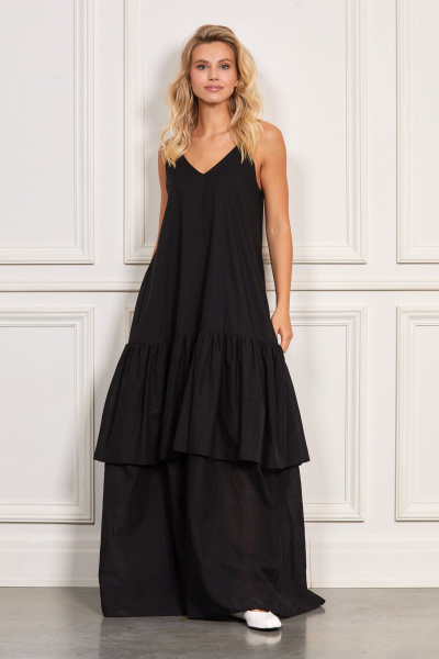 Сарафан Rivoli 7152 чёрный - фото 2