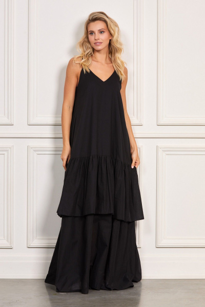 Сарафан Rivoli 7152 чёрный - фото 1