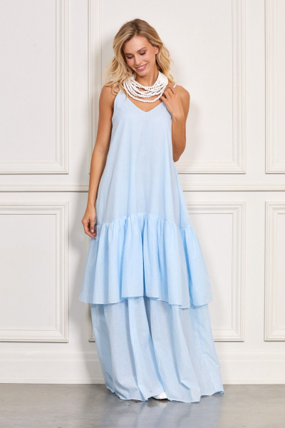 Сарафан Rivoli 7152.2 голубой - фото 1
