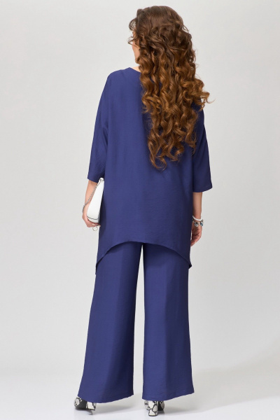 Блуза, брюки Fita 1083 черника - фото 6