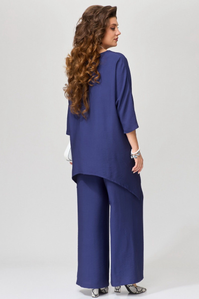 Блуза, брюки Fita 1083 черника - фото 5