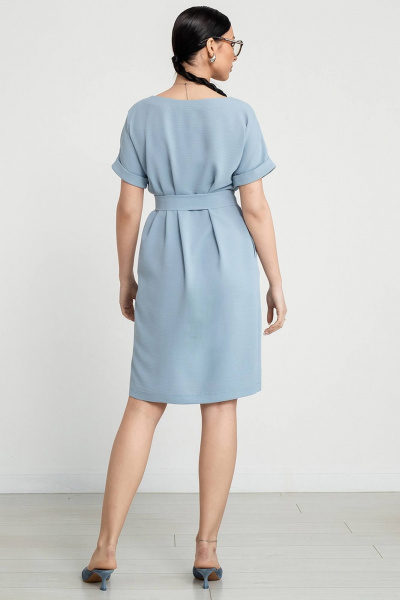 Платье свободного силуэта с карманами и поясом LADO 6252/1-3 - фото 2