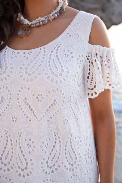 Платье Vittoria Queen 20943 молочный - фото 4