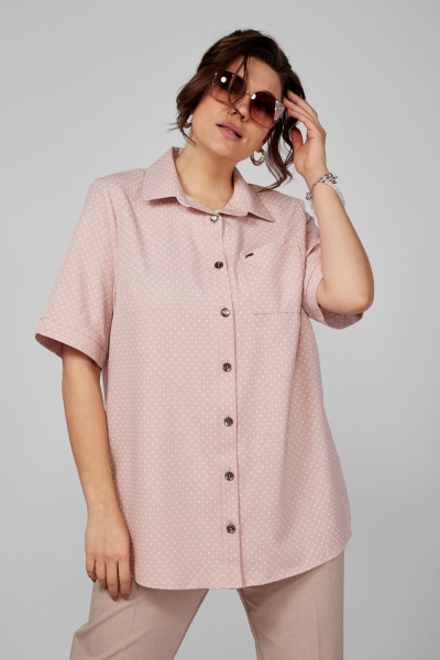 Блуза SOVITA 68/1 розовый - фото 6