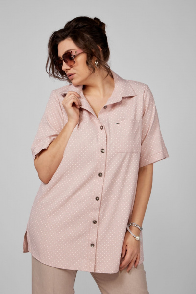 Блуза SOVITA 68/1 розовый - фото 4