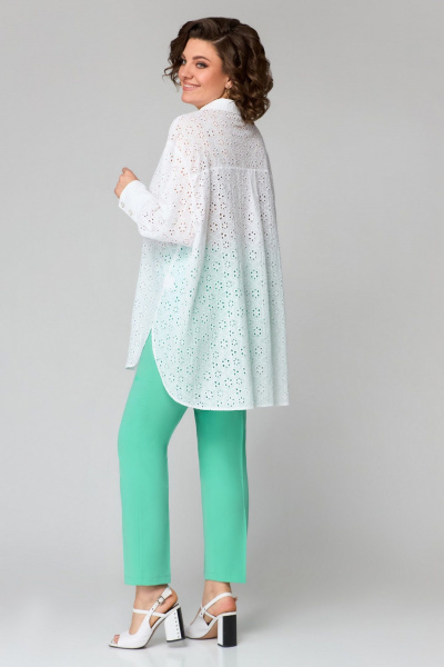 Костюм рубашка и брюки из хлопка для повседневной носки AMUARt 1012 - фото 8