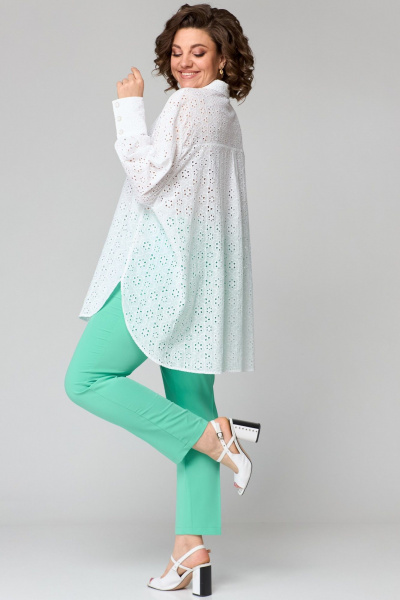 Костюм рубашка и брюки из хлопка для повседневной носки AMUARt 1012 - фото 7