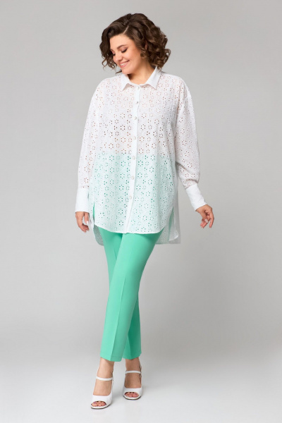 Костюм рубашка и брюки из хлопка для повседневной носки AMUARt 1012 - фото 6