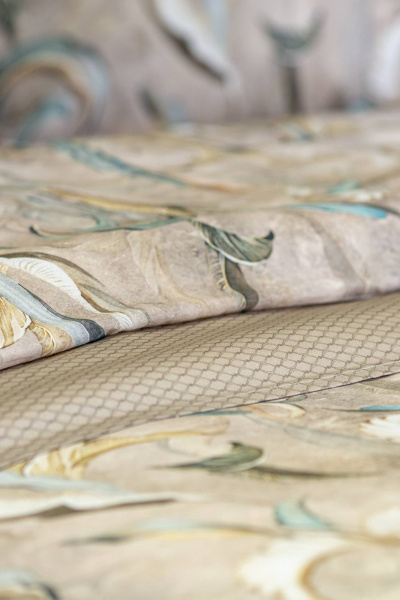 Комплекты постельного белья из хлопка с ирисами Listelle 2613403 - фото 4