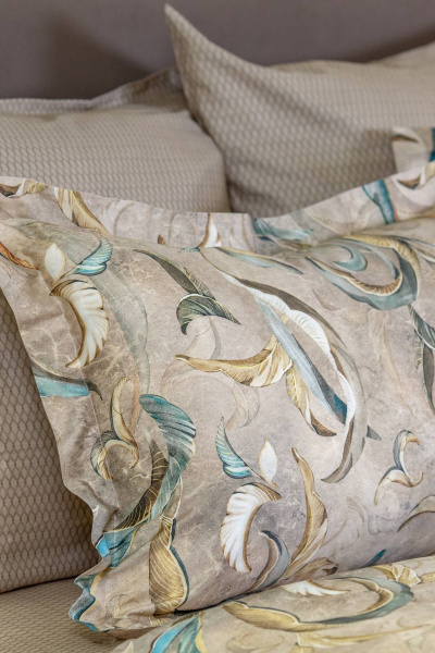 Комплекты постельного белья из хлопка с ирисами Listelle 2813403 - фото 4