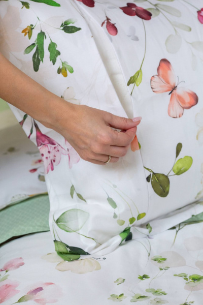 Комплект «Николетта» с растительным принтом для спальни Listelle 2613702 - фото 9