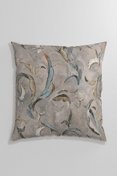 Наволочка хлопковая бежевый и мультиколор для постели Listelle 2513402-1 - фото 1