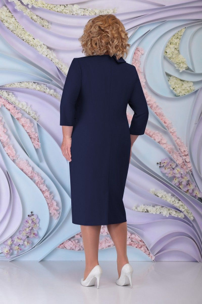 Платье Ninele 5798 темно-синий - фото 2