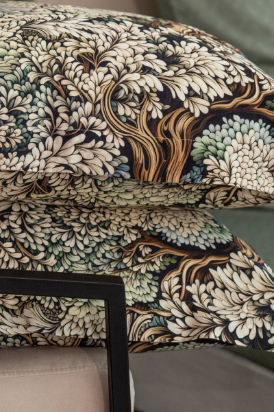 Круглогодичная наволочка мультиколор из хлопка Listelle 2514901-1 - фото 3