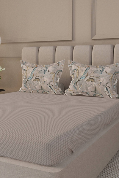 Простыня на резинке хлопковая на каждый день Listelle 2713403-2 - фото 1