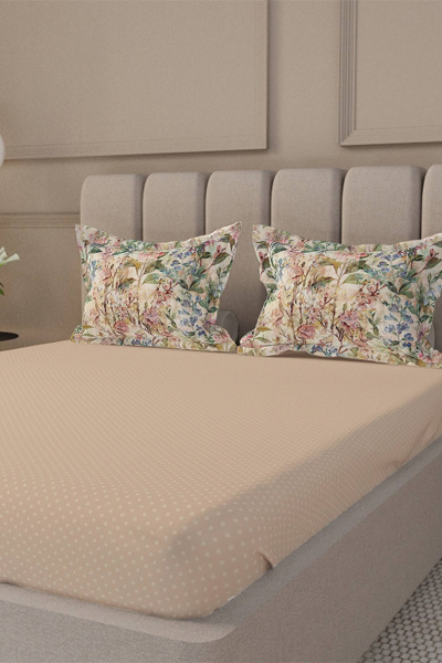 Простыня на резинке хлопковая на каждый день Listelle 2713603-2 - фото 1