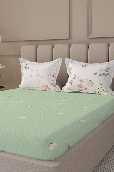 Простыня на резинке хлопковая на каждый день Listelle 2713701-2 - фото 1