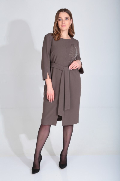 Платье MALI 420-099 капучино - фото 7