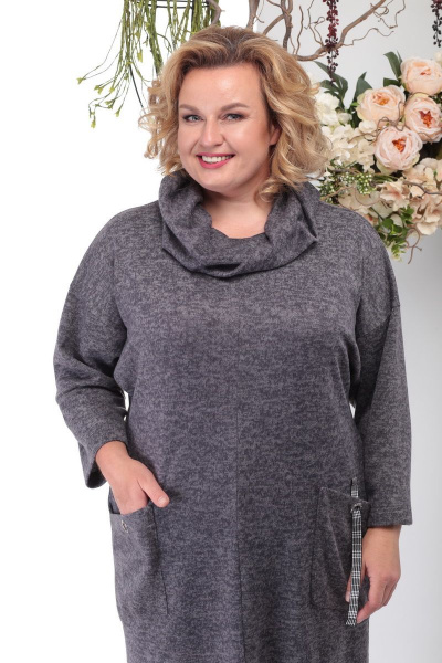 Платье Michel chic 2015 серый - фото 5