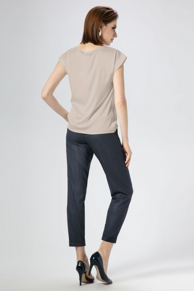 Блуза Панда 459340 бежевый - фото 2