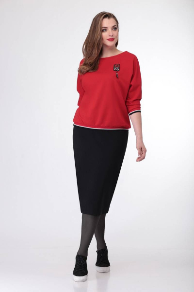 Джемпер, юбка Deluizn 847 - фото 1