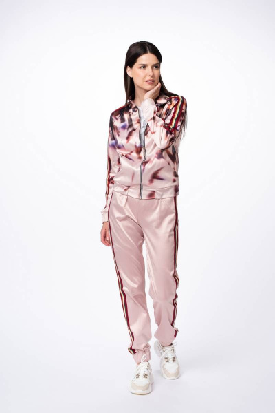 Брюки, куртка Stilville 1504 птичка - фото 2