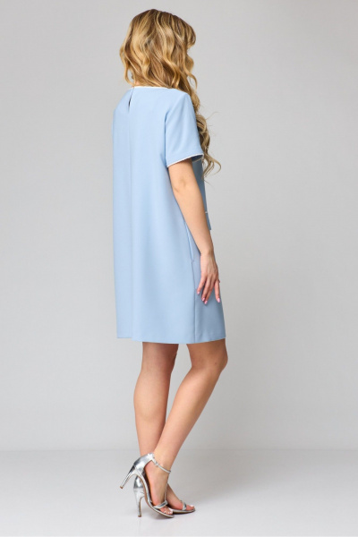 Платье Laikony L-461 голубой - фото 5