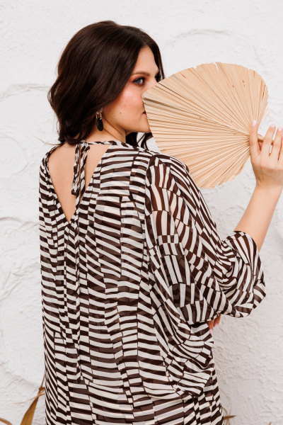 Платье шифоновое макси Danaida 2220 - фото 4